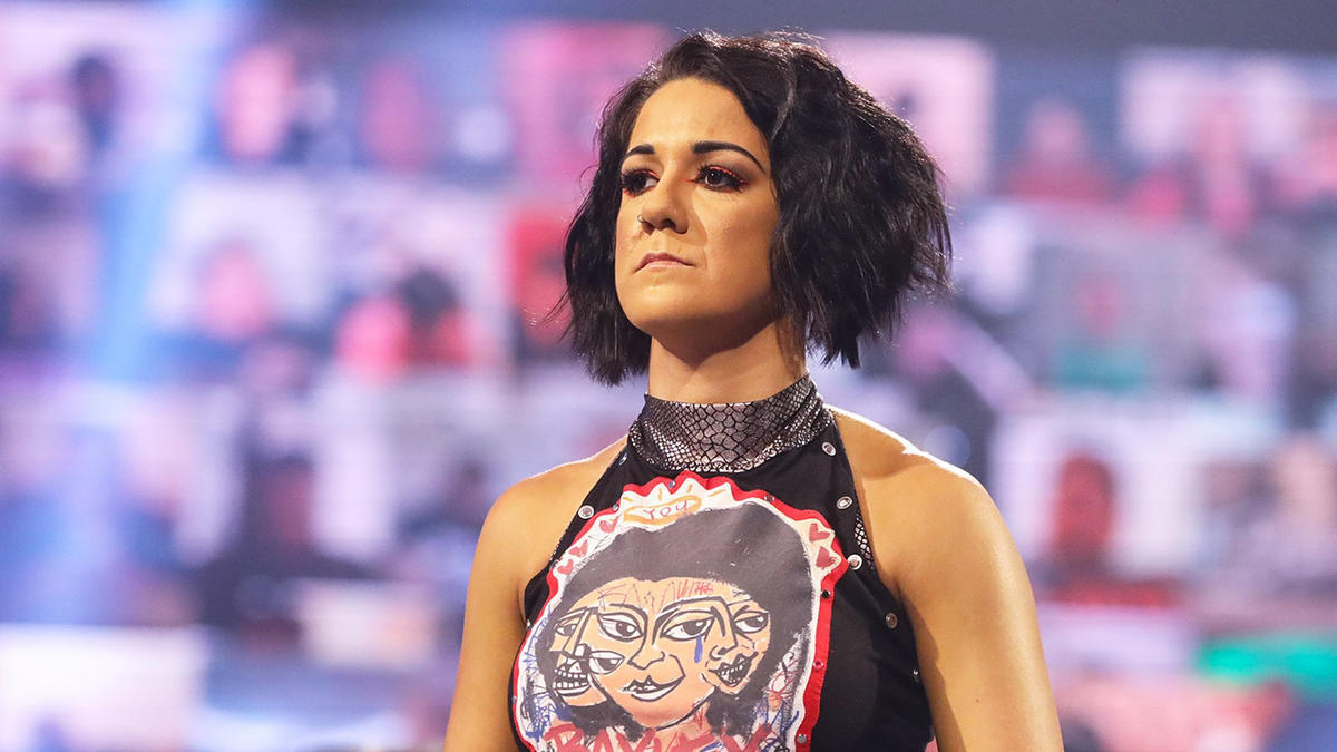 Bayley standing in-ring 2021