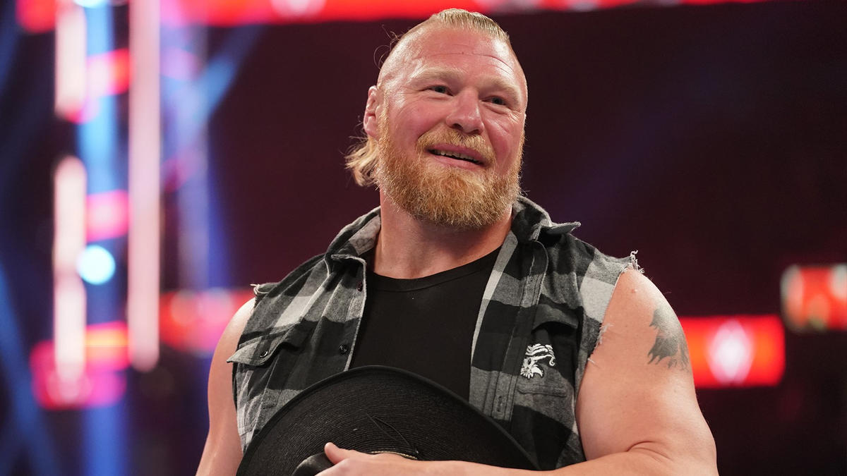 Brock Lesnar on WWE Raw