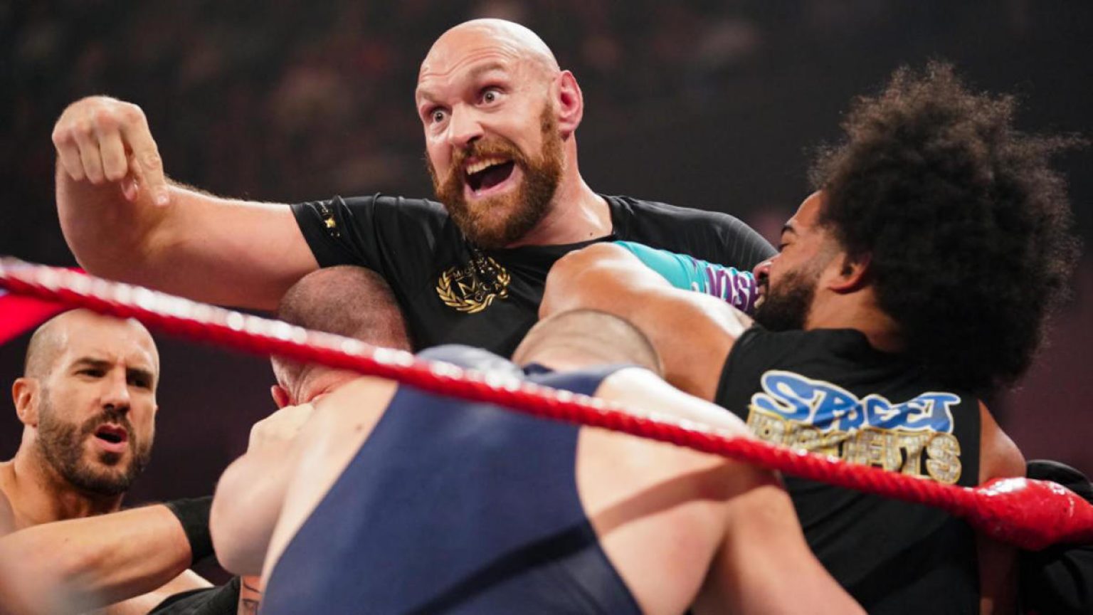 Tyson Fury WWE brawl
