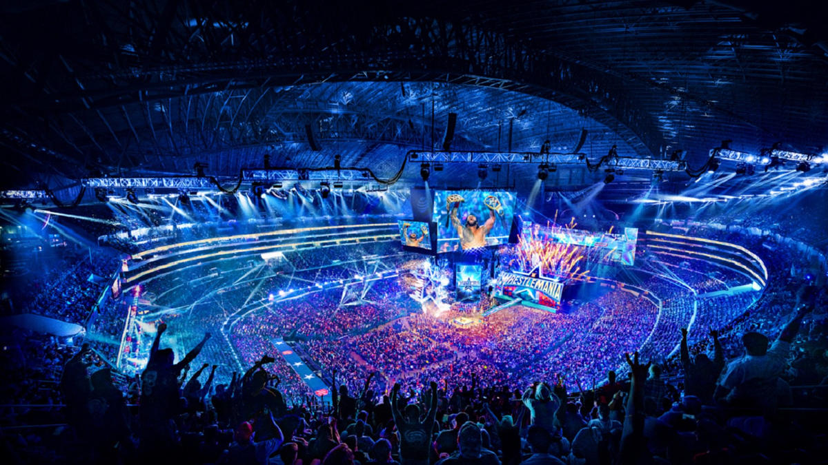 WWE WrestleMania 38 audience