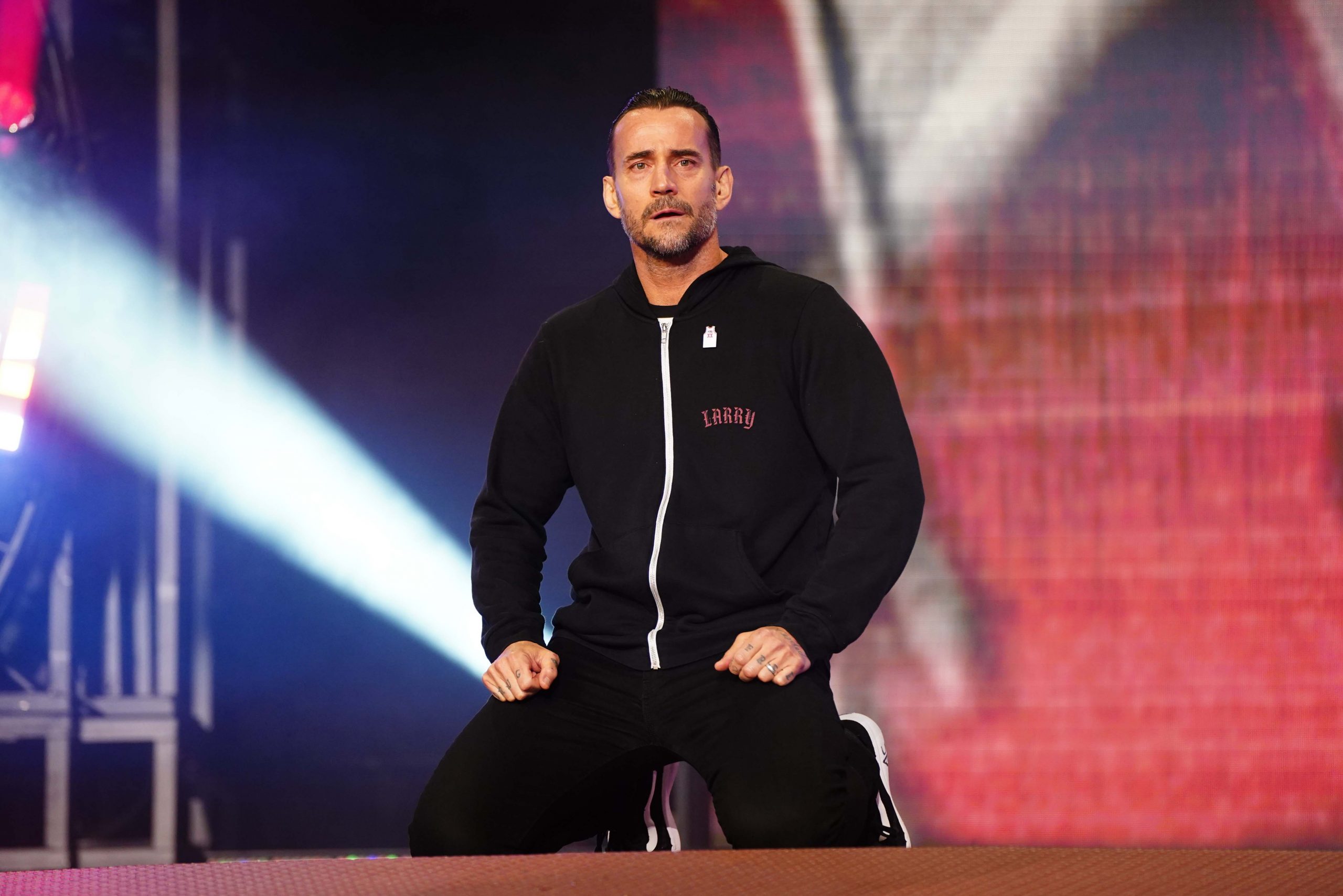 CM Punk makes his entrance AEW Rampage The First Dance 2021
