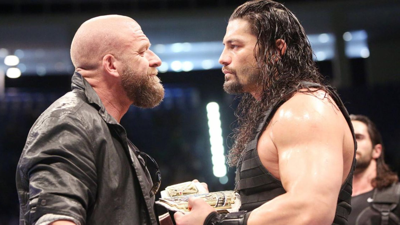 Triple H Roman Reigns