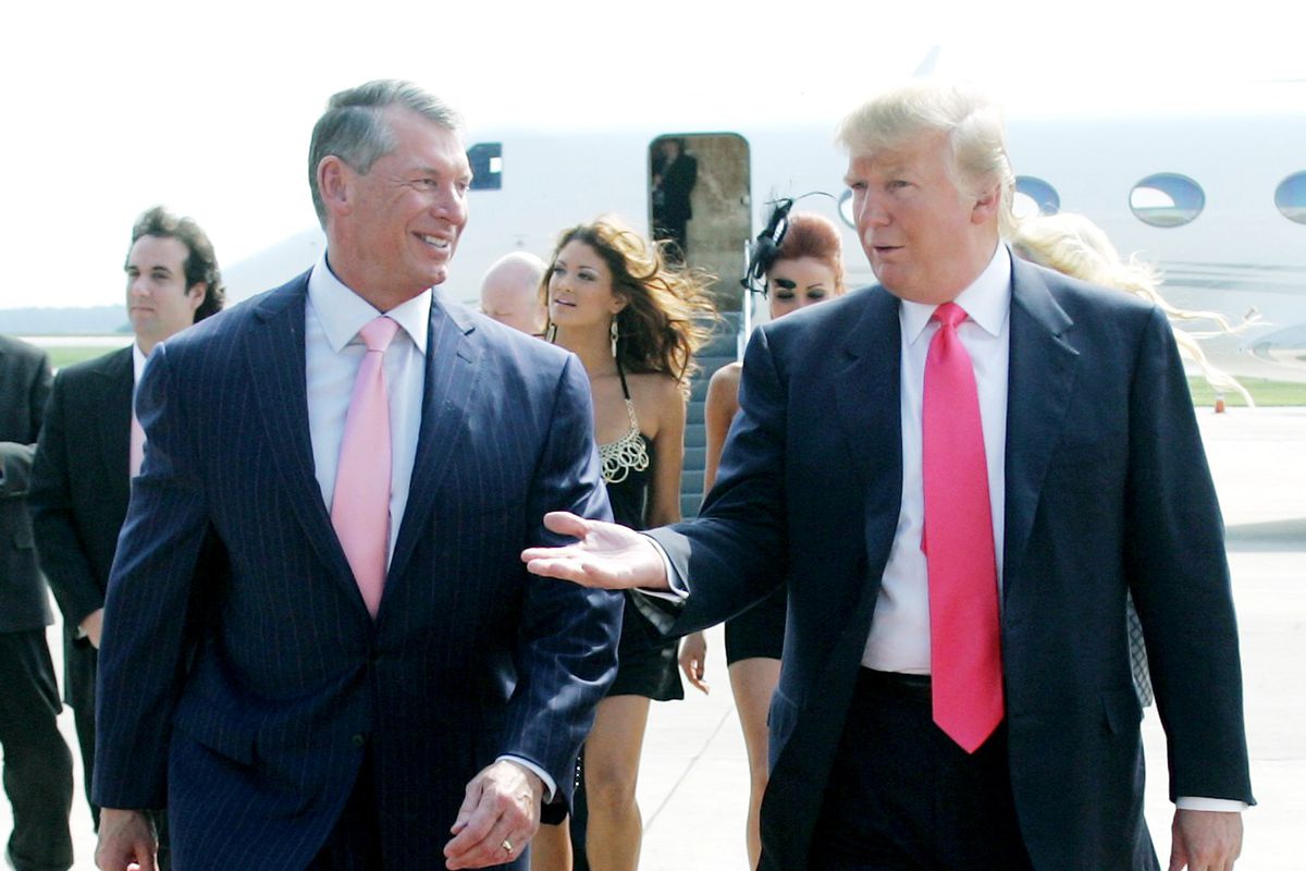 Vince McMahon Donald Trump
