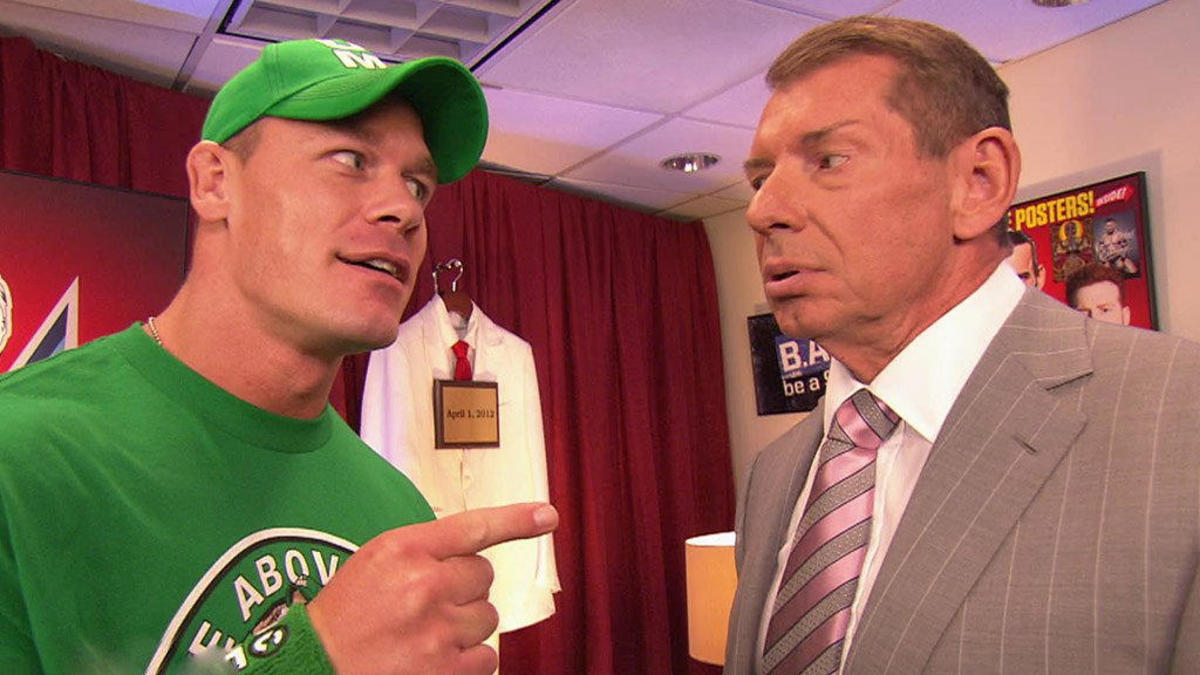 Vince McMahon John Cena