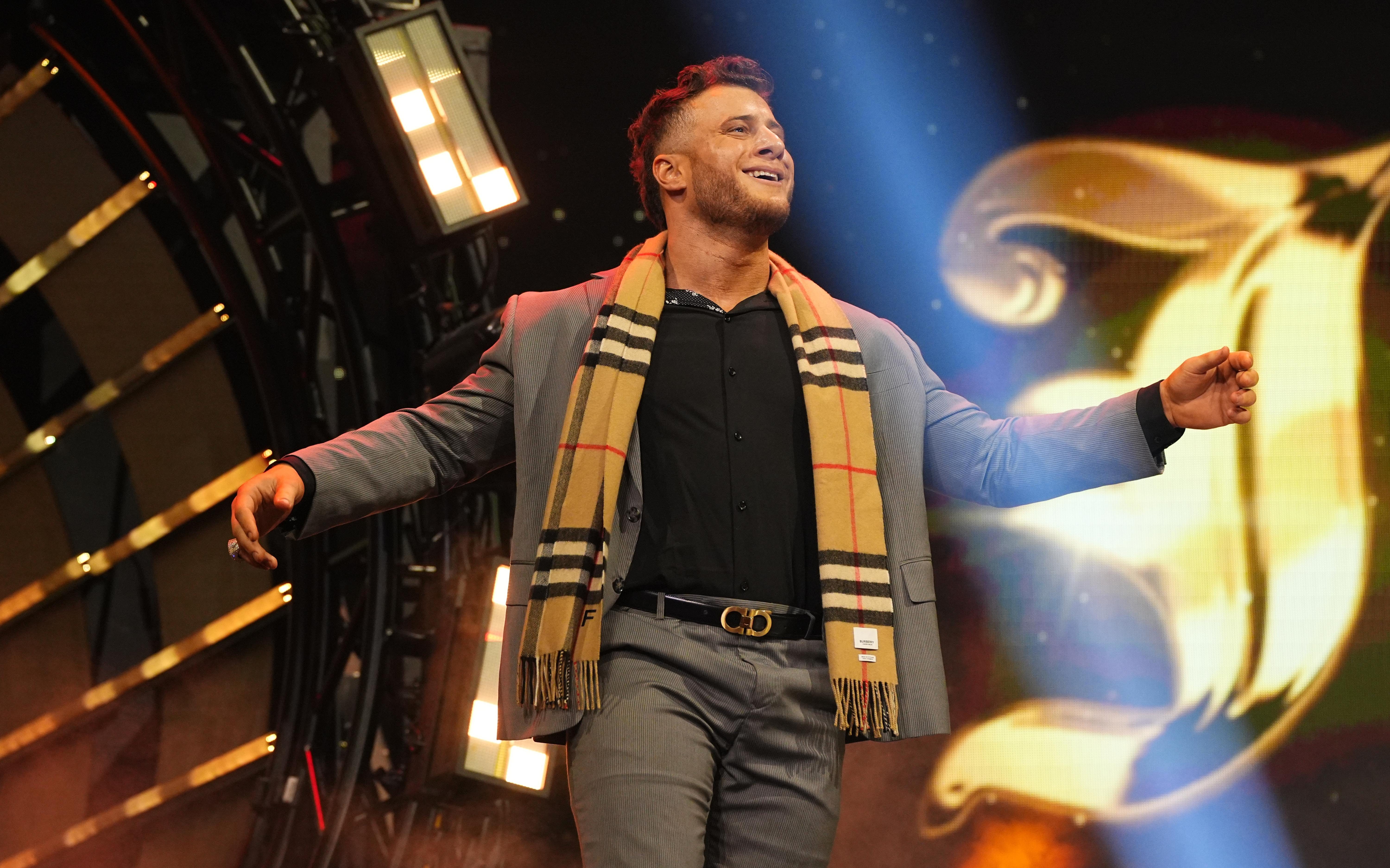 MJF makes his entrance on AEW Grand Slam Dynamite 2022