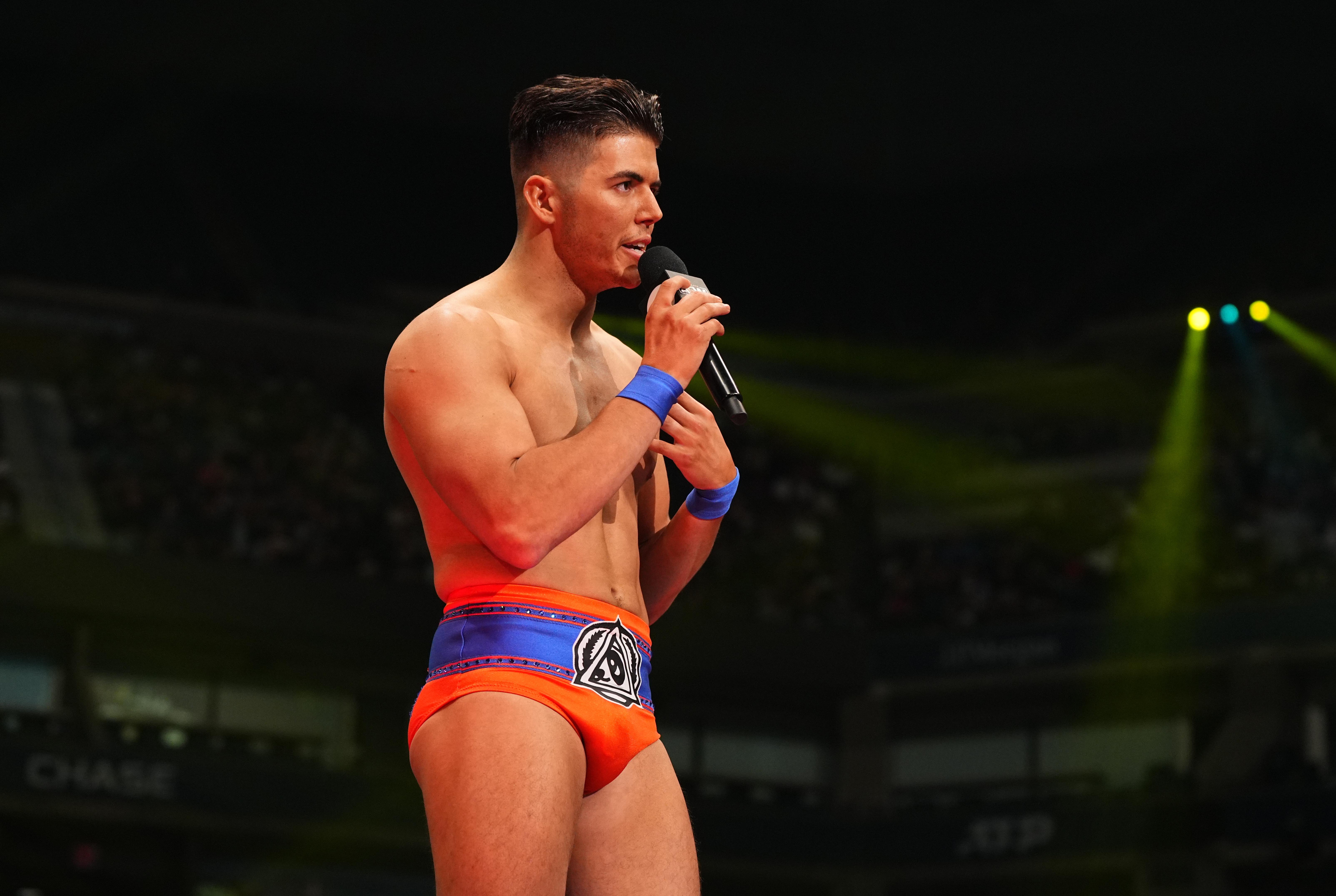 Sammy Guevara cuts a promo on AEW Rampage 2022