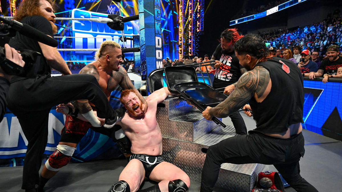 Sheamus The Bloodline SmackDown