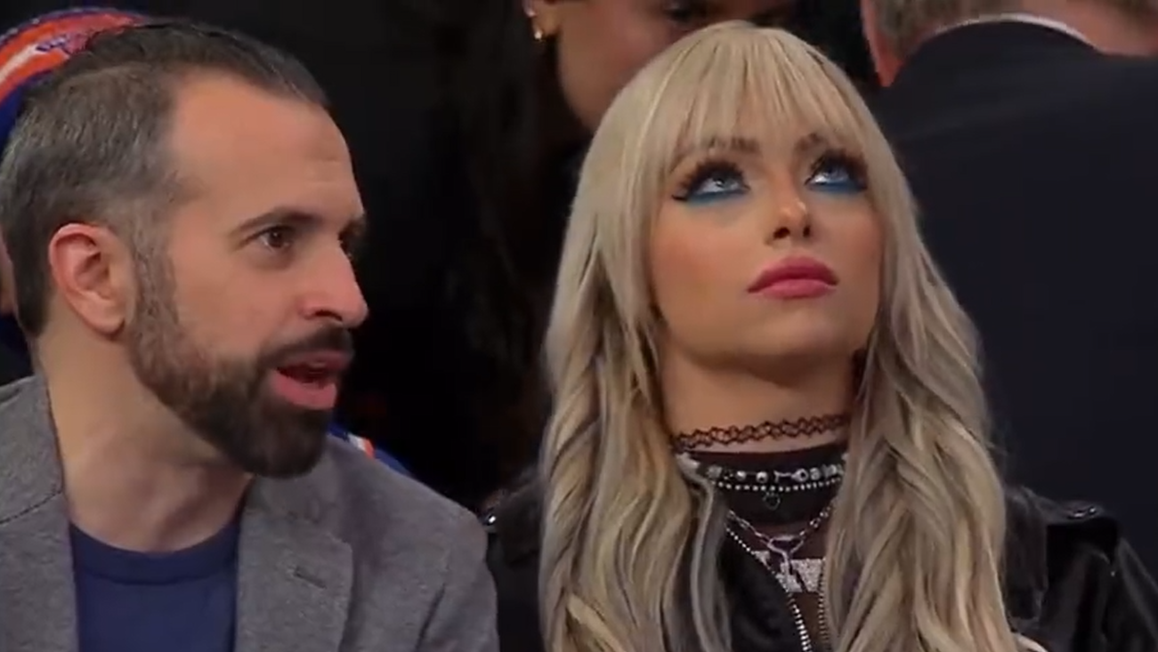 Liv Morgan New York Knicks Game
