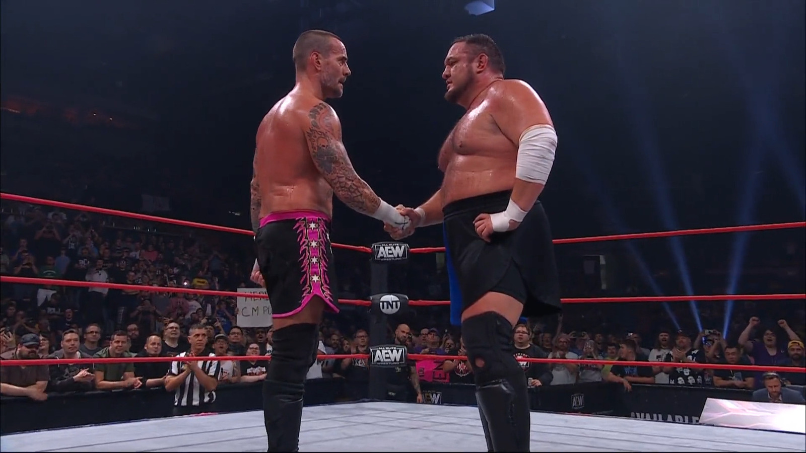 CM Punk and Samoa Joe