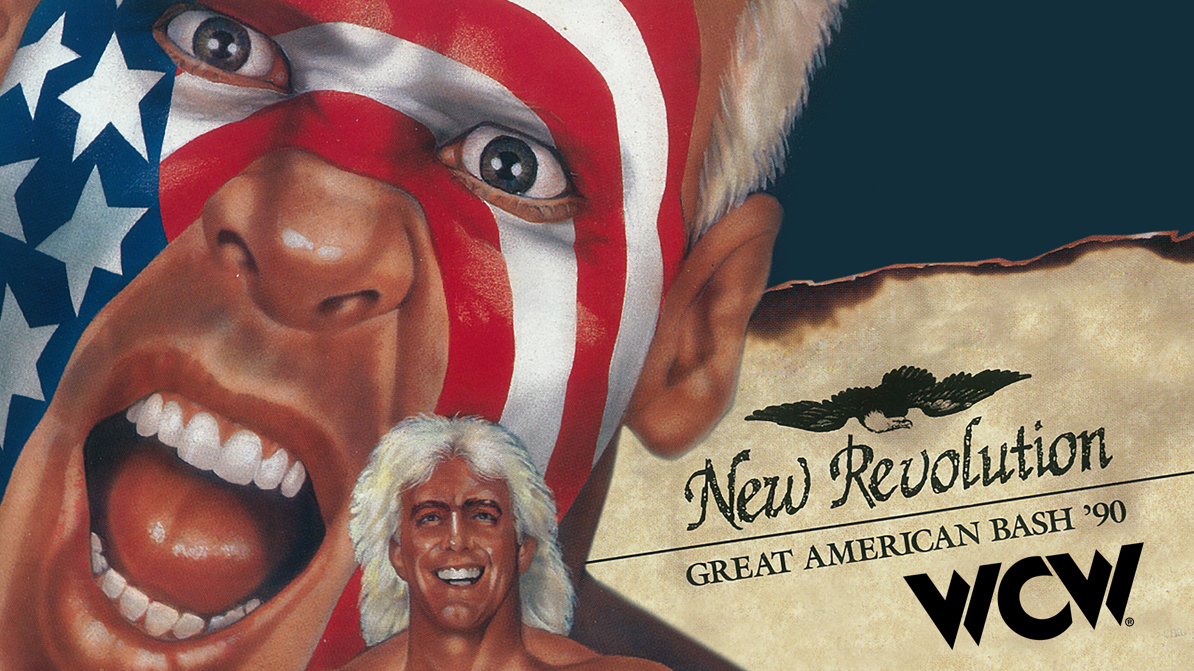 WCW The Great American Bash 1990 poster