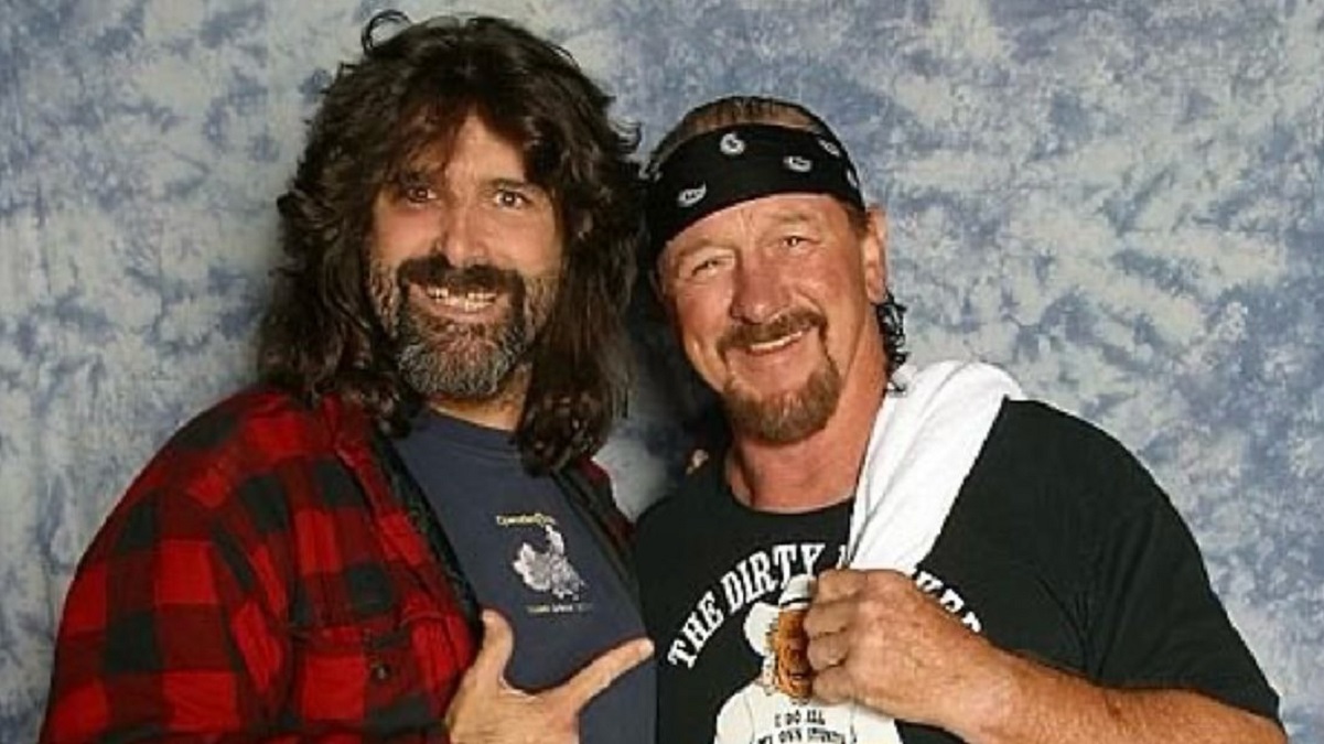 Terry Funk Mick Foley