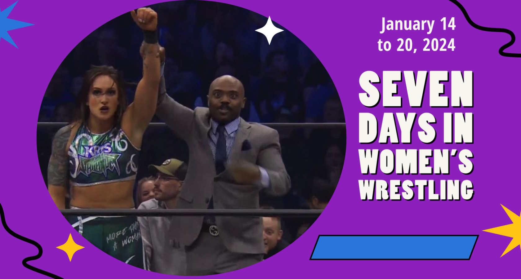 Seven Days in Women’s Wrestling January 1420, 2024 Scott's Blog of