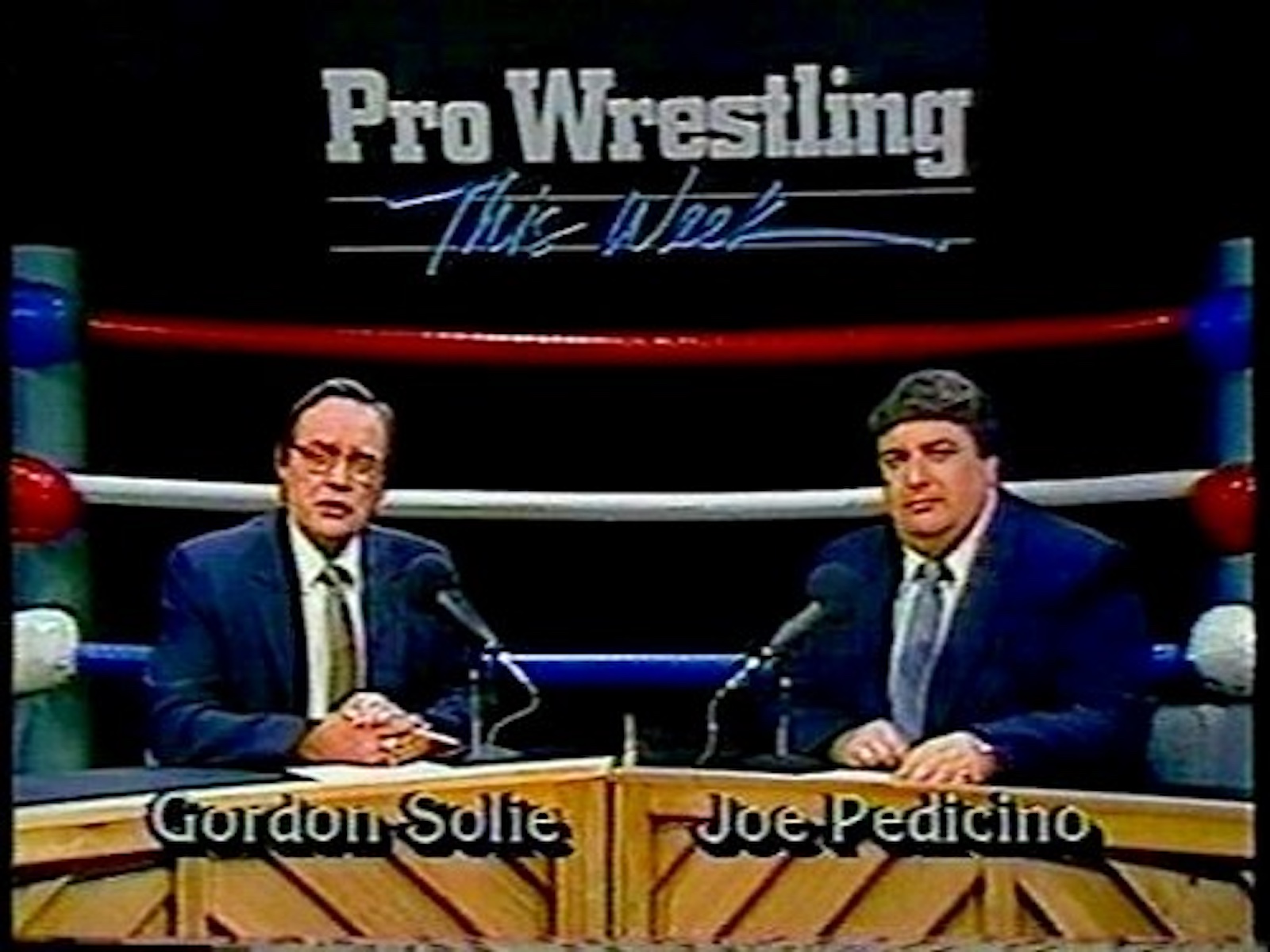 pro wrestling this week