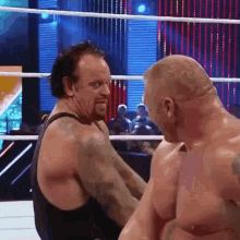The Undertaker laugh