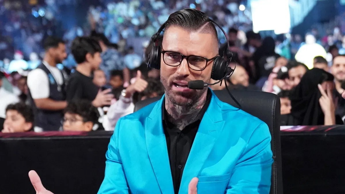 Corey Graves on WWE commentary