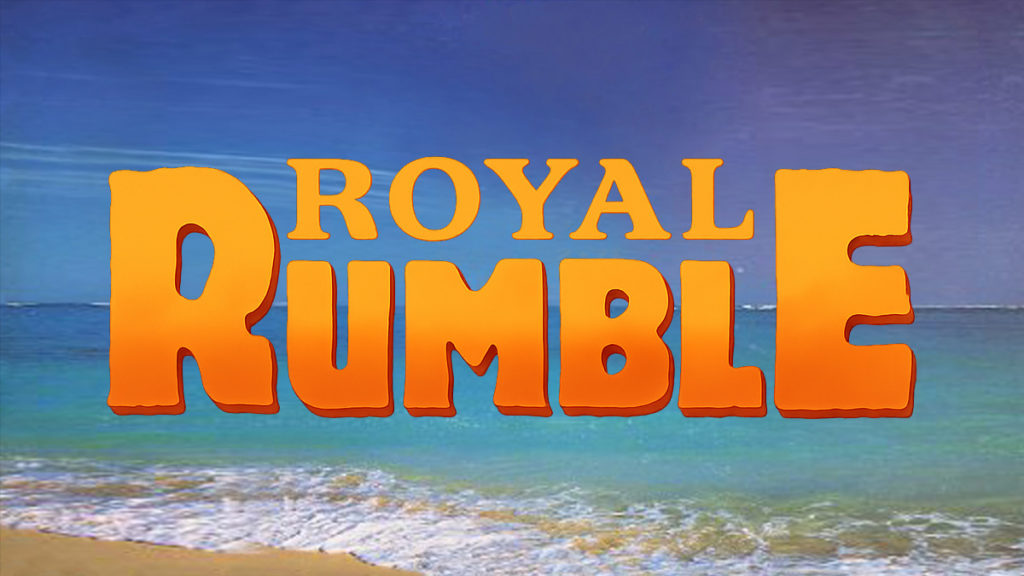 wwf royal rumble 1995 ppv poster wwe bret hart vs diesel wwf championship shawn michaels the british bulldog royal rumble match pamela anderson wrestling