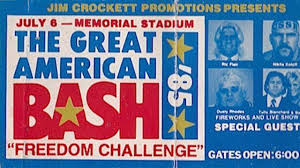 jcp wcw wwe nxt the great american bash 1985 poster