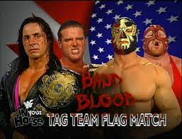 Badd Blood Flag Match
