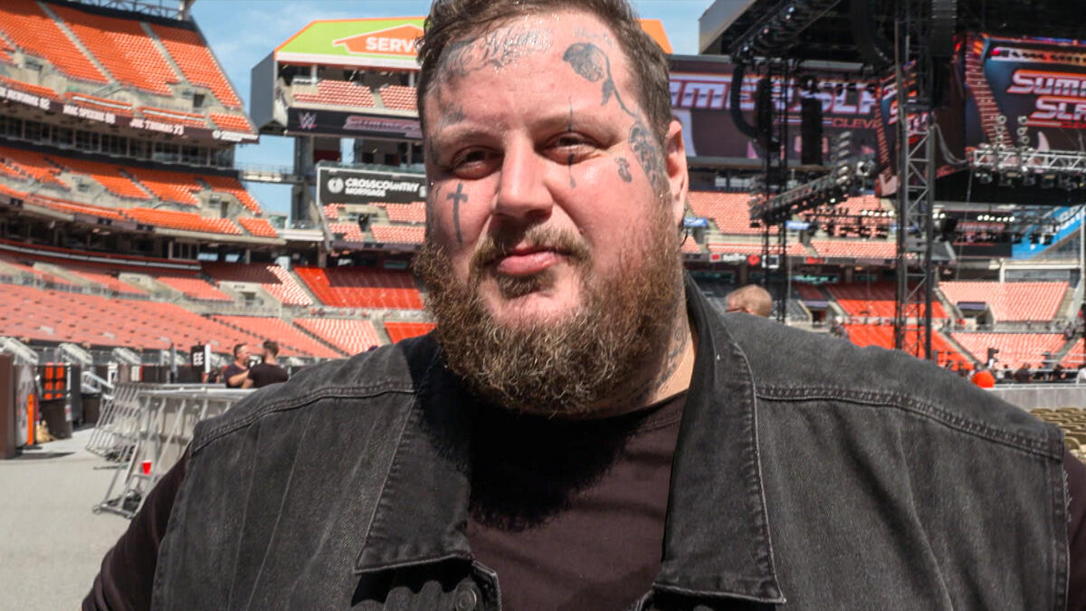 Jelly Roll at WWE SummerSlam 2024