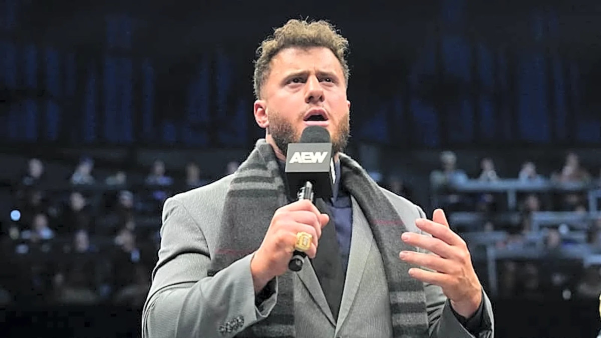 MJF speaking on AEW Dynamite