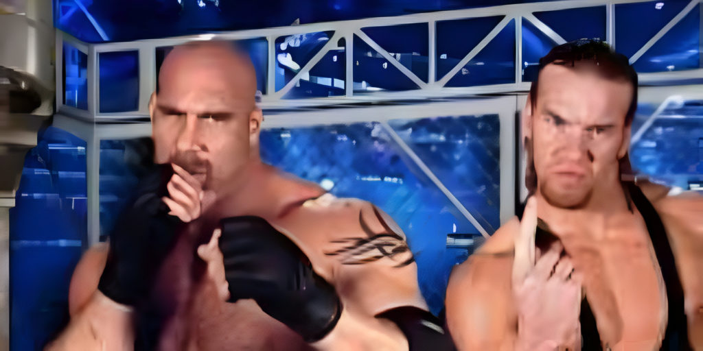 goldberg vs christian steel cage match wwe raw may 12 2003 match card design goldberg's best worst matches wwe wcw goldberg retires retirement ends career