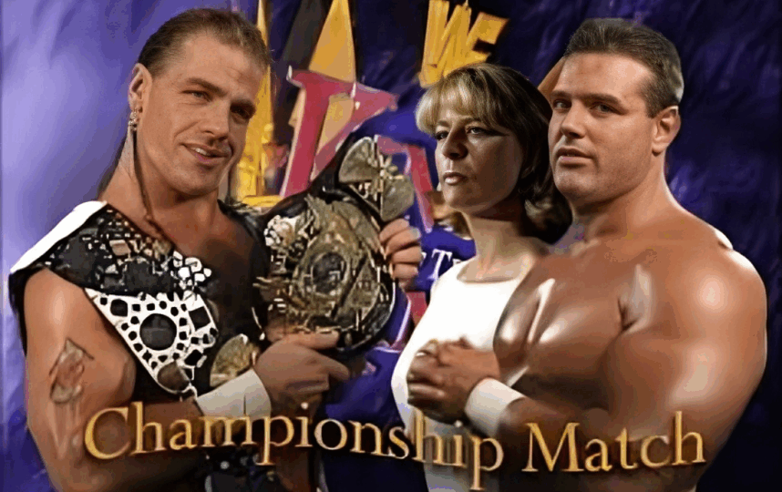 shawn michaels vs british bulldog wwf king of the ring 1996 kotr diana hart smith wwe championship