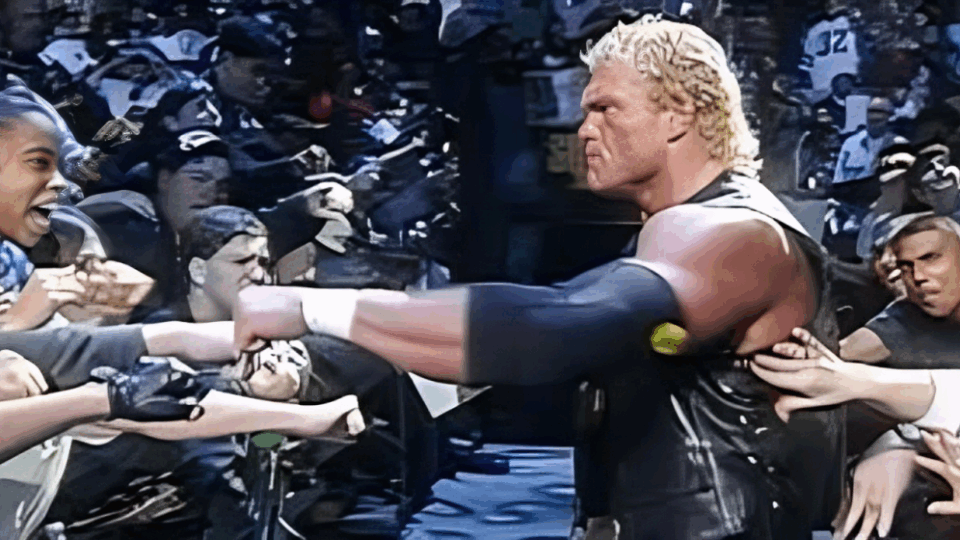 sycho sid wwf survivor series 1996 entrance msg madison square garden vs shawn michaels wwe championship