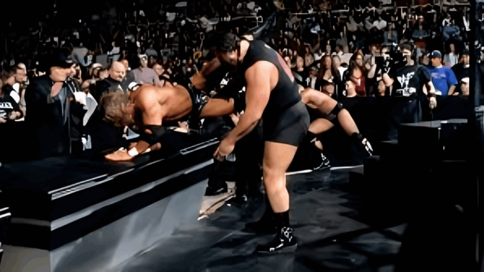 the rock vs triple h vs big show wwf survivor series 1999 wwe championship