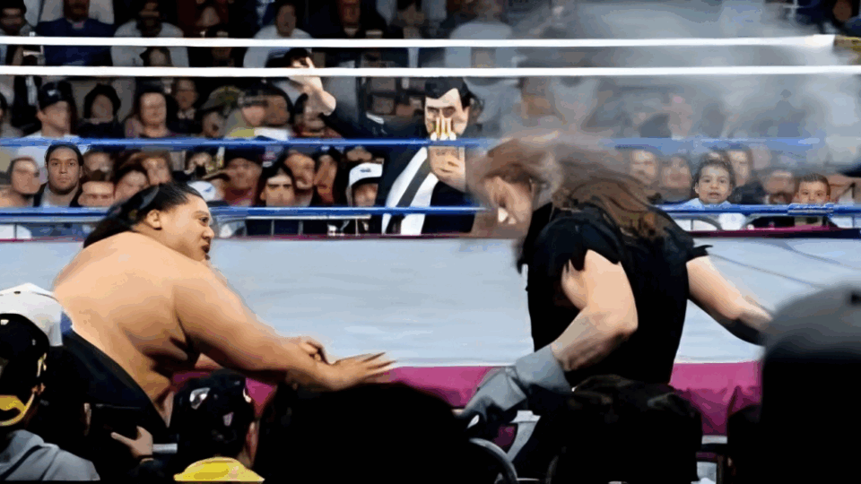 yokozuna vs the undertaker wwf royal rumble 1994 casket match wwe championship