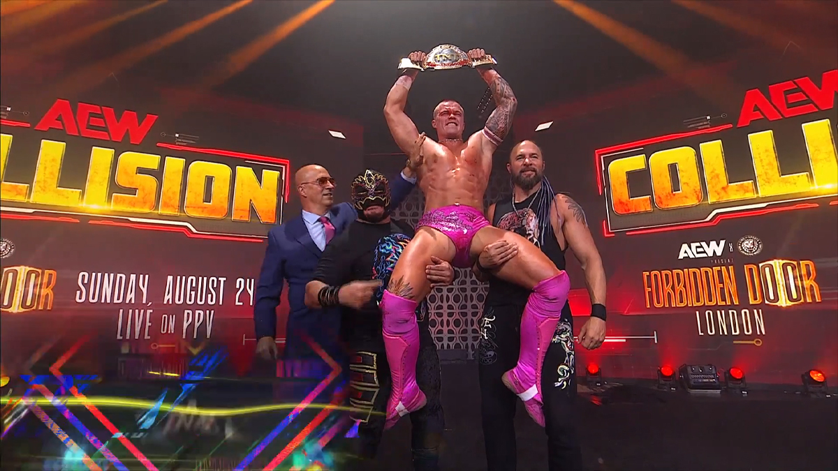Kyle Fletcher Defeats Dustin Rhodes To Win AEW TNT Championship On Collision