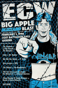 ECW Big Apple Blizzard Blast Poster