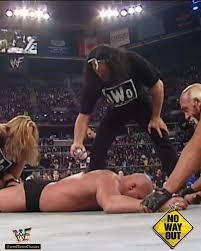 No Way Out 2002 nWo attacks Austin