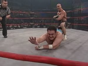 TNA Lockdown 2008 Angle Joe