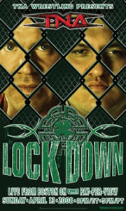 TNA Lockdown 2008 poster