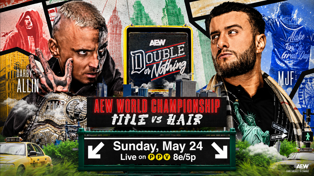 Morning Daily News Update: May 14, 2026 - AEW Double Or Nothing Title Vs. Hair Match Official