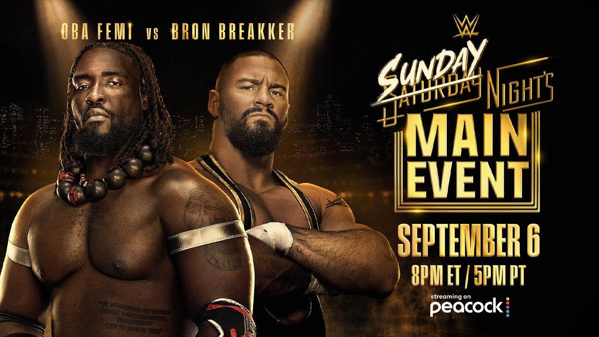 Morning Daily News Update: August 18, 2026 - Bron Breakker vs. Oba Femi Confirmed For WWE Sunday Night's Main Event