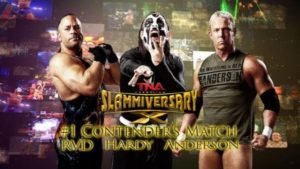 Slammiversary 2012 RVD Vs Hardy Vs Anderson