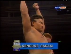 Eurosport NJPW Halloween Sasaki
