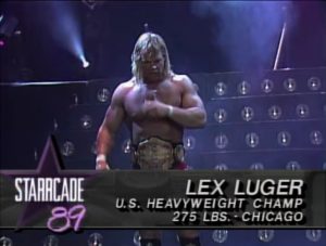 Starrcade 1989 Dishevelled Luger